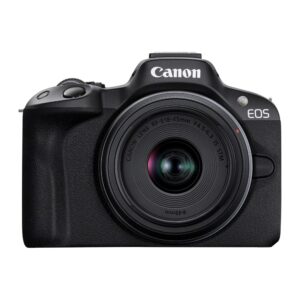Canon EOS R50 Mirrorless Camera with RF-S 18-45mm lens