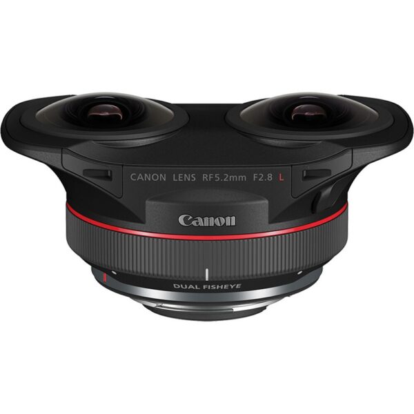 Canon RF 5.2mm f2.8L Dual fisheye Lens