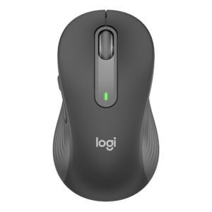 Logitech Signature M650 L RF Wireless Bluetooth Optical 4000 DPI Mouse - Graphite