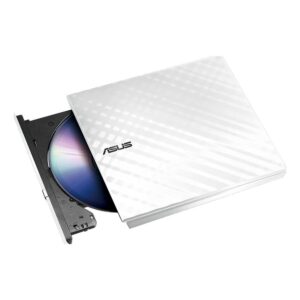 ASUS SDRW-08D2S-U Lite Portable DVD±R/RW Optical Disc Drive - White