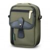 Billingham Airline Stowaway Camera Shoulder Bag, Black Fibrenyte-Red Trim
