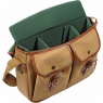 Billingham Hadley Large Camera Shoulder Bag, Sage Fibrenyte-Chocolate Trim
