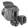Billingham Hadley Large Camera Shoulder Bag, Black Fibrenyte-Black Trim