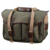 Billingham 225 MKII Shoulder bag, Sage Fibrenyte-Chocolate Trim