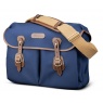 Billingham Mini Eventer Camera Bag, Navy-Chocolate Trim