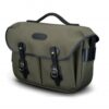 Billingham Hadley Pro Camera Shoulder Bag, Burgundy Canvas-Chocolate Trim
