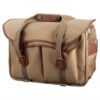 Billingham 225 MKII Shoulder bag, Khaki Canvas-Tan Trim