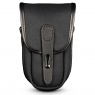 Billingham TEN-16 Camera Pouch, Sage FibreNyte-Chocolate Leather trim