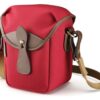 Billingham 72 Camera Shoulder Bag, Burgundy-Chocolate Trim