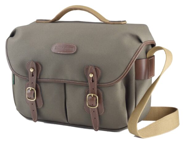 Billingham Hadley Pro Camera Shoulder Bag, Sage Fibrenyte-Chocolate Trim