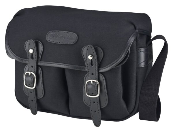 Billingham Hadley Small Camera Shoulder Bag, Black Fibrenyte-Black Trim