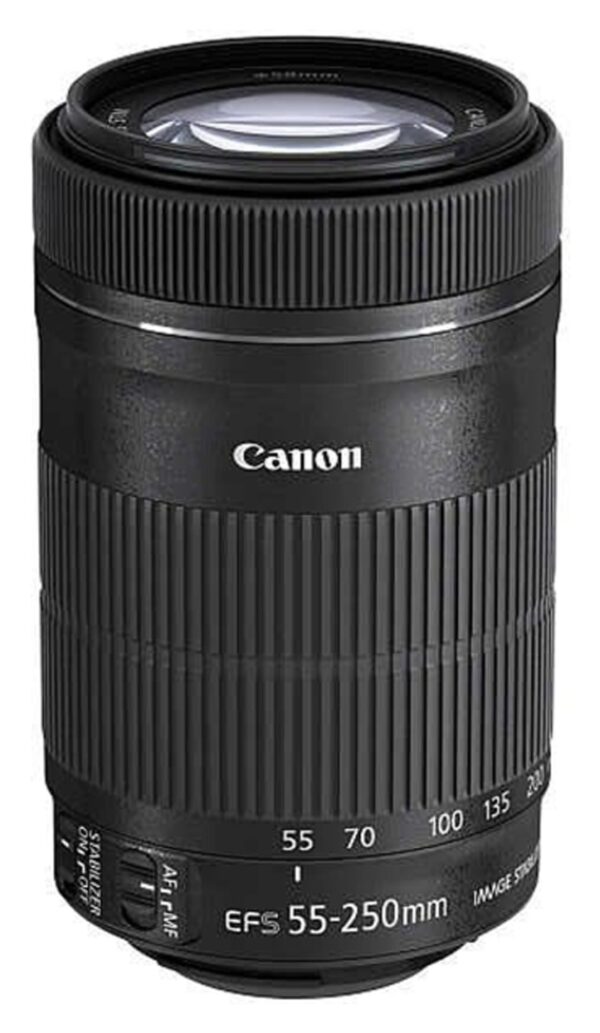 Canon EF-S 55-250mm f4-5.6 IS STM lens