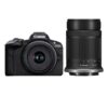Canon EOS R50 Mirrorless Camera with RF-S 18-45mm and RF-S 55-210mm lenses