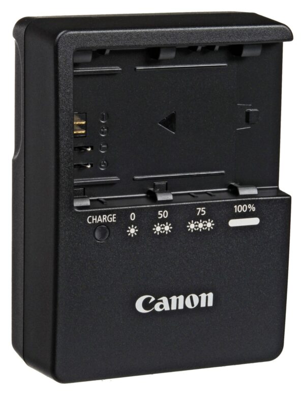 Canon LC-E6E Battery Charger for all cameras using the LP-E6, LP-E6NH or LP-E6P battery