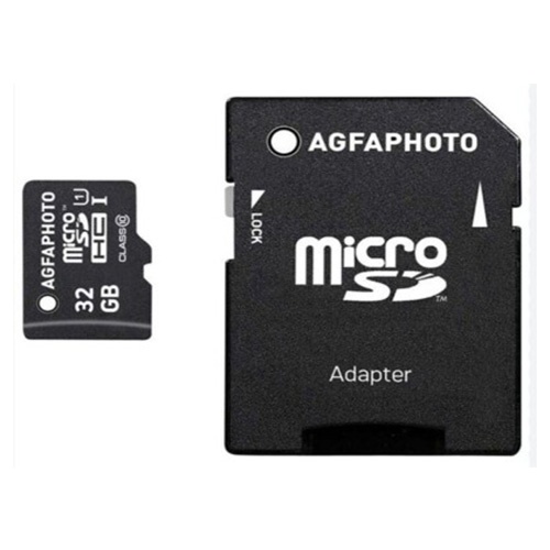 AGFAPHOTO 32GB Micro SDHC UHS-1 V10 R100