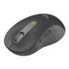 Logitech Signature M650 L RF Wireless Bluetooth Optical 4000 DPI Mouse - Graphite
