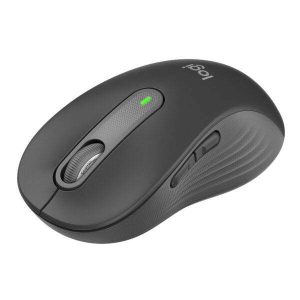 Logitech Signature M650 L RF Wireless Bluetooth Optical 4000 DPI Mouse - Graphite