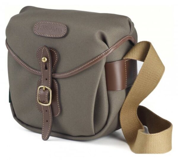 Billingham Hadley Digital Camera Shoulder Bag, Sage Fibrenyte-Chocolate Trim