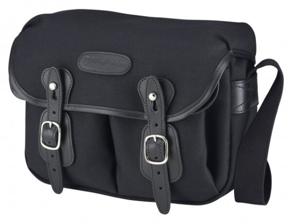 Billingham Hadley Small Camera Shoulder Bag, Black Fibrenyte-Black Trim