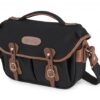 Billingham Hadley Small Pro, Black Canvas-Tan Trim