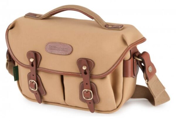 Billingham Hadley Small Pro Camera Shoulder Bag, Khaki Canvas-Tan Trim