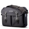Billingham Icon Shoulder Bag, Black Fibrenyte-Black Trim