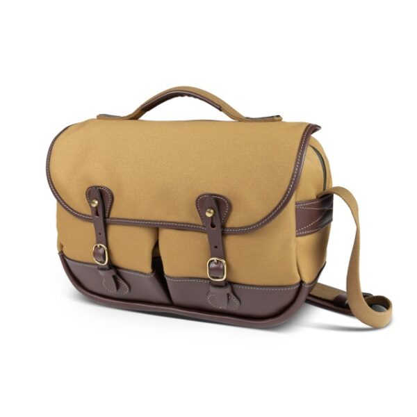 Billingham Mini Eventer Camera Bag, Khaki Fibrenyte-Chocolate Trim