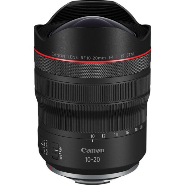 Canon RF 10-20mm f4L IS STM lens