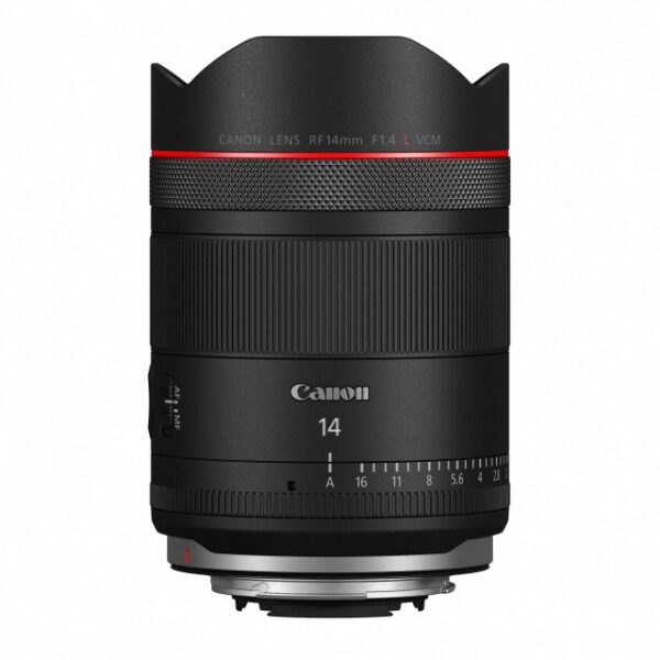 Canon RF 14mm F1.4L VCM hybrid prime lens