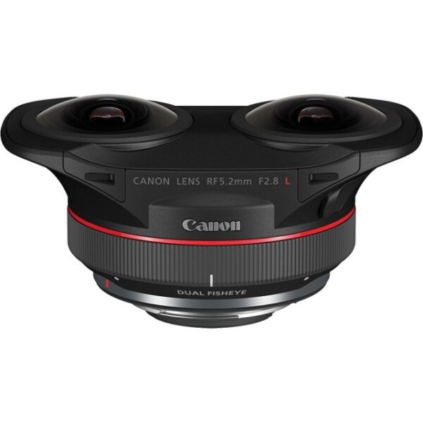 Canon RF 5.2mm f2.8L Dual fisheye Lens