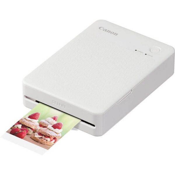 Canon Selphy QX20 Instant Photo Printer, Sand White
