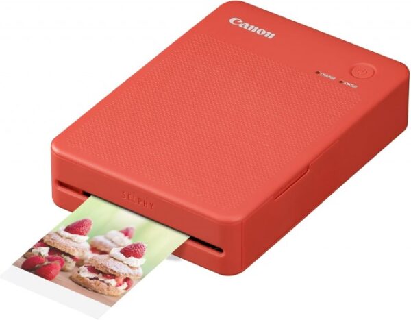 Canon Selphy QX20 Instant Photo Printer, Terracotta Red