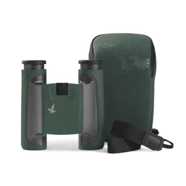 Swarovski Optik 10x25 CL Binoculars, Green with Wild Nature Case