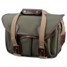 Billingham 225 MKII Shoulder bag, Sage Fibrenyte-Chocolate Trim