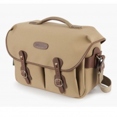 Billingham Hadley One Shoulder Bag, Khaki Fibrenyte-Chocolate Trim