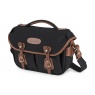 Billingham Hadley Small Pro, Black Canvas-Tan Trim