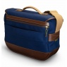Billingham Eventer MkII Camera Shoulder Bag, Navy Canvas-Chocolate Trim