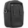 Billingham Compact Stowaway, Black Canvas-Black Leather trim