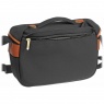 Billingham Hadley Pro Camera Shoulder Bag, Black Canvas-Tan Trim