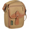 Billingham Compact Stowaway, Sage Fibrenyte-Chocolate Leather trim