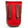 Billingham TEN-16 Camera Pouch, Burgundy Canvas-Chocolate Trim