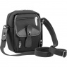 Billingham Compact Stowaway, Black Canvas-Black Leather trim